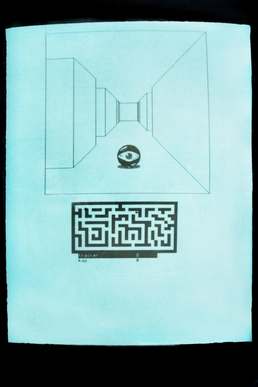 Photo of Xerox Alto version of Maze