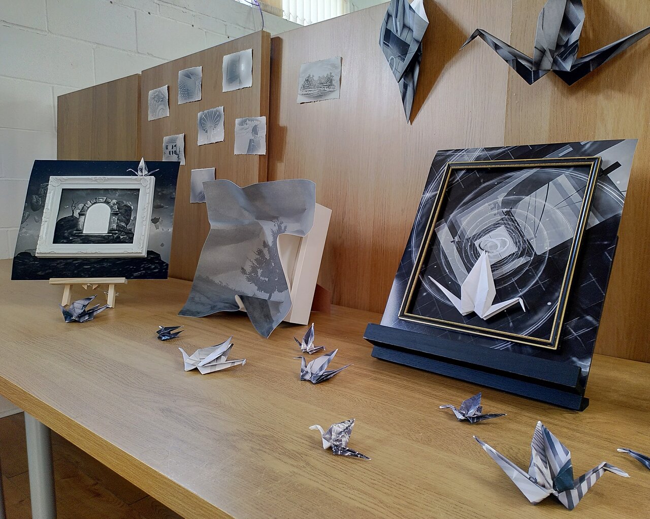 Showing stuff at The Imposter Club, Brighton Artists Open House